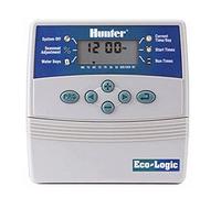 Hunter Ordinateur d'arrosage, Eco Logic 601i, 6 Stations (intérieur), Gris