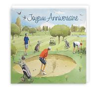 Hunts England - Carte Anniversaire Homme - Anniversaire Golf - Milo's Gallery - Carte Fun - Carte Anniversaire Golf Français - Carte Anniversaire Homme - Joyeux Anniversaire