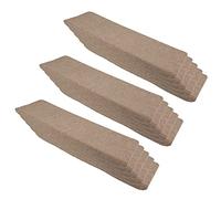 HUOLE Tapis de Sol antidérapants pour escaliers,Tapis en Rouleau de Polyester,marches d'escalier de Style Minimaliste Moderne pour escaliers intérieurs et extérieurs,Appartements (Marron (30 pièces))