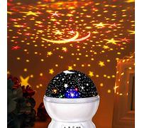 HUONIU Projecteur Ciel Etoile 360° Rotation Lampe de Projection Ciel Etoilé Lampe de Chevet Enfant Bluetooth Veilleuse Musicale et Lumineuse Galaxie Plafond Projecteur