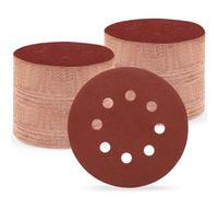Huopueit 150 pièces disques abrasifs de 125 mm, 150 Grains Papier Poncer 8 Trous pour Ponceuse Orbitale Aléatoire (150 pièces, 150 grains)