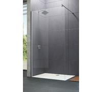 Huppe Design Pure 4-kąt paroi de douche 100 cm noir mat/verre transparent 8P1107.123.322