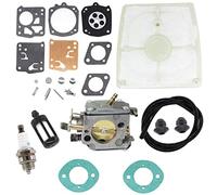 Huri 11101200609 11104043200 Carburateur Filtre à air Kit de réparation pour tronçonneuse Stihl 040 040AV 041 AV Farm Boss