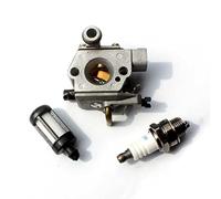 HURI Carburateur avec bougie d'allumage Filtre à essence pour Stihl 024 026 MS240 MS260 MS 240 260 Tronçonneuse Remplace 1121 120 0610
