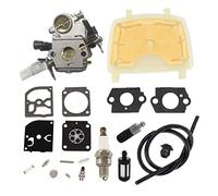 HURI Carburateur et Filtre à air avec kit de réparation membrane pour Stihl MS 171 181 211 MS171 MS181 MS201 MS211 Zama C1Q-S123B C1Q-S191 C1Q-S269 1139 120 0619, 1139 120 0608