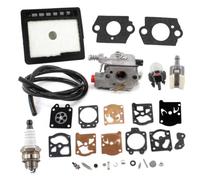 HURI Carburateur Filtre à Air Membrane Joint Réparation kit pour Echo CS301 CS305 CS3000 CS3400 WALBRO WT-589 WT-402 Tronçonneuse remplace A021000231 A021000230 A021000760 90076 90149Y