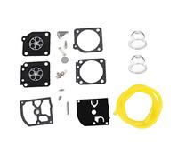 HURI Carburateur Réparation Membrane Joint Kit et tuyau pour Zama RB-69 C1Q-EL11 C1Q-EL12 C1Q-EL13 C1Q-EL14 C1Q-EL24 C1Q-S103 C1Q-S104 Stihl 1129-007-1062 Husqvarna 531004553