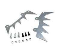 Huri Griffe Ensemble couvercle de pignon/griffe de butée avec Vis compatibles avec tronçonneuse Stihl 044 MS440 046 MS460 066 MS660. Remplace 1122 664 0503, 1122 664 0508