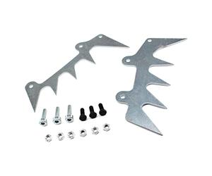 Huri Griffe Ensemble couvercle de pignon/griffe de butée avec Vis compatibles avec tronçonneuse Stihl 044 MS440 046 MS460 066 MS660. Remplace 1122 664 0503, 1122 664 0508