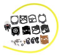 HURI Kit de réparation de carburateur K10-WAT Membrane et Primer Bulb Tuyau à essence compatible pour WALBRO WA WT Dolmar Solo Husqvarna Echo Homelite McCulloch Stihl Ryobi
