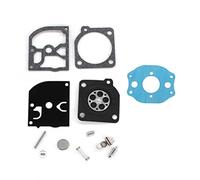 HURI Kit de réparation de diaphragme de carburateur pour Husqvarna 136 137 141 142 41 36 Remplacer Le carburateur ZAMA RB-137 C1Q-EL33 / C1Q-EL33A
