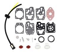 HURI Kit de réparation pour membrane de carburateur et filtre à essence avec tuyau à essence pour débroussailleuse Einhell BG-BC 43/1 AS