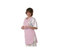 Hurry Jump Tablier Chasuble de Travail Femme - Uniforme Nettoyage Sante Hotellerie Rose Lis