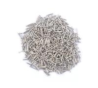 huruirui 1.5X20mm Petits Clous,500pcs Petits Clous Bois en Fer pour Photo Clous pour Photo Suspendus Meubles de Travail du Bois DIY Clous Bricolage Images Décoratifs Clous Argent