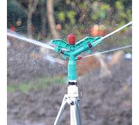 HUSHUI Arroseur de Jardin G1in DN25, Outil D'irrigation Rotatif à 360 Degrés de Haute qualité pour Pelouse et, Matériau PP Durable, 24,5 X 20,5 Cm