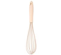 HUSHUI Batteur à œufs en Silicone, Mélangeur Manuel Rose, Outil D'agitation Ergonomique Portatif pour la Cuisine, Ustensiles de Cuisine 1.7oz
