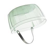 HUSHUI Boîte à Ail Murale, Conteneur de Stockage de Cuisine en Plastique Durable pour Organiser les Ingrédients Frais, Accès Facile
