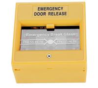 HUSHUI Bouton D'alarme Incendie, Dispositif de sécurité d'urgence pour la Maison et Le Centre Commercial, Panneau sablé