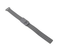 HUSHUI Bracelet Diffuseur D'Huiles Essentielles Bracelet D'Aromathérapie Magnétique Ajustable pour Hommes et Femmes Alliage D'Aluminium Argent Foncé 1 Unité