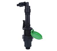 HUSHUI Buse D'irrigation Valve D'admission D'eau Fournitures de Jardin Durables pour un Jardinage Efficace 1in Jaune allongé 4 Pièces Ensemble (Ensemble de 5 pièces 1 pouce Femelle)