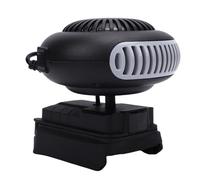 HUSHUI Chauffage D'appoint alimenté par Batterie, Chauffage électrique Compact de 170 W avec Angle Réglable, pour Ateliers et Usines, Matériau ABS Durable