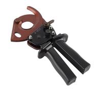 HUSHUI Ciseaux à Câble à Cliquet, Coupe-fil Robuste pour Couper Facilement des Câbles en Cuivre et en Aluminium de 300 mm², Construction en Acier au Manganèse