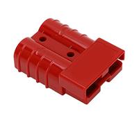 HUSHUI Connecteur D'alimentation 50A Connecteur de Batterie Durable pour Panneaux Solaires et Véhicules Bornes 2 Pièces (Rouge)