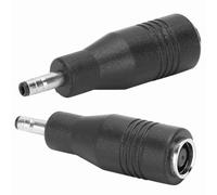 HUSHUI Connecteur Jack DC vers Prise, Adaptateur Durable pour Ordinateurs Portables, 7,9 X 5,4 Mm à 4 X 1,7 Mm, 2 Pièces