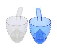 HUSHUI Cuillère à Mesurer Pratique, capacité Claire de 25g, avec Conception D'entonnoir Intelligent pour une Utilisation Précise de la Pâtisserie à Domicile, 2 Pièces