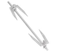 HUSHUI Ensemble de Fourchettes à Poulet grillé en Acier Inoxydable, avec Manche Rotatif pour un Rôtissage Parfait dans les Friteuses, 28x7x4cm