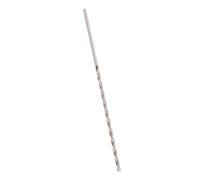 HUSHUI Foret Hélicoïdal HSS de 3 Mm, Tige Droite Extra Longue de 160 Mm pour un Perçage Rapide dans la Maçonnerie en Béton