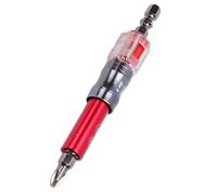 HUSHUI Jeu D'embouts de Tournevis à Douille D'extension 3 en 1 avec Système de Dégagement Rapide pour un Assemblage Efficace de Meubles en Alliage D'aluminium 110mm