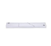 HUSHUI Kit de Blocs D'épissure, Ensemble D'épissure de Ruban Professionnel pour Bandes Revoxsonido 1/4 10 Pouces, Construction en Alliage D'aluminium (Rouge)