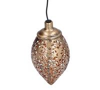 HUSHUI Lampe de Projection en Fer forgé, Design Unique, Lumière de Projection Solaire pour Décoration de Jardin Extérieur, 1.2V, 0.5W, 55cm de Long