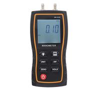HUSHUI Manomètre Numérique SW-512C Manomètre Différentiel Compact pour Techniciens CVC ABS 1 unité