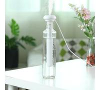 HUSHUI Mini Vaporisateur Portatif Muet D'humidificateur de Bureau pour la Voiture à la Maison ABS Blanc de Silicone 90g