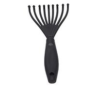 HUSHUI Outil de Nettoyage de Peigne à Râteau en Plastique, Nettoyeur de Brosse à Cheveux Ergonomique, élimination de la saleté pour Salon à Domicile, Plastique Durable, 1 unité