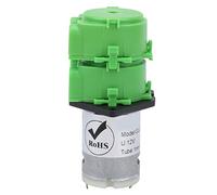 HUSHUI Pompe Péristaltique Pompe de Circulation de Liquide Haute Précision à Double Tête pour Applications Visqueuses et Non Visqueuses Silicone de qualité Alimentaire 1 X 3 Mm (DC12V)