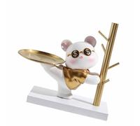 HUSHUI Porte-Clés en Résine, Ornement de Rangement de Clés D'entrée, Design de Dessin animé Mignon, pour Décoration de Chambre à Coucher de Maison, 14cm (Ours séduisant 31,5x15x27cm)