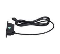 HUSHUI Prise de Courant USB Encastrée avec Deux Ports USB pour Un Chargement Efficace dans Le canapé ou Le canapé, Prise de Charge ABS de 2.5 Mètres