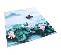 HUSHUI Rideaux Occultants Imperméables, Panneau en Polyester Doux pour Chambre à Coucher, Salon, Décoration D'hôtel (180 * 200 cm)