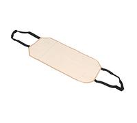 HUSHUI Sac de Transport de Bûches en Toile Robuste pour Le Transport du Bois de Chauffage, Outils de Jardin 39,4x19,7 Pouces (Beige)
