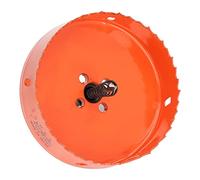 HUSHUI Scie Cloche Bimétallique, Acier Rapide, Arbre Robuste pour une Coupe Propre du Bois, du PVC et du Métal, 1x32mm (4-5/16"(110 mm))