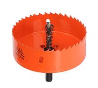 HUSHUI Scie Cloche Bimétallique, Acier Rapide, Arbre Robuste pour une Coupe Propre du Bois, du PVC et du Métal, 1x32mm (3-15/16"(100mm))