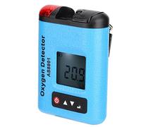 HUSHUI Smart Sensor AS8801 Mini Détecteur D'oxygène Portable pour la sécurité Industrielle, Rechargeable, Noir et Bleu, 1 unité