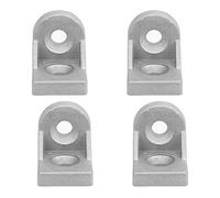 HUSHUI Support D'extrusion de Joint D'angle en Aluminium, Connecteur Solide Résistant à la Chaleur pour Profils de Construction Structurelle 10 Pièces (type 4040)