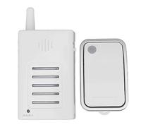HUSHUI Système D'alerte de Téléavertisseur sans Fil pour Soignant, Bouton D'appel Intelligent avec Vibration Clignotante pour Utilisation chez Les Personnes âgées, Installation Facile, Soins à