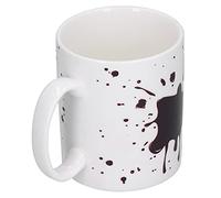 HUSHUI Tasse à café à Couleur Changeante à Motif de Palmier, pour la Maison, le Bureau, les Mariages, capacité en Céramique de 300ml