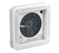HUSHUI Ventilateur de Ventilation pour Camping-car 12 V avec Lumière LED pour la Ventilation de L'air dans les Camping-cars, 14,2 X 14,2 Pouces, Ventilateur D'extraction Silencieux à Voies, Matériau