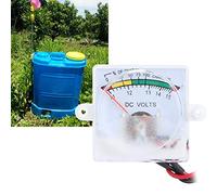 HUSHUI Voltmètre Pulvérisateur Agricole Haute Pression, Testeur de Tension Durable, Mètre pour le Jardinage Domestique, Plastique 1 unité